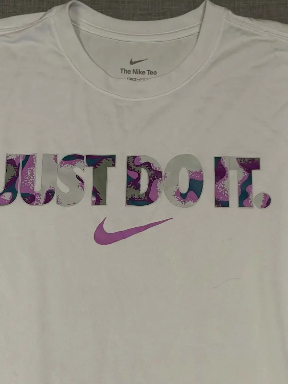 Nike Dri-FIT Just Do It Graphic White Size M